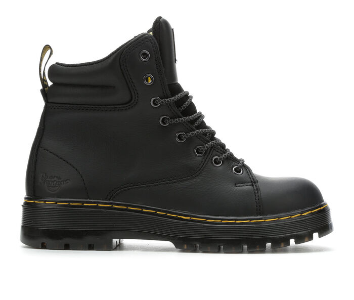 Women's Dr. Martens Industrial Gilbreth Steel Toe Work Boots in Black
