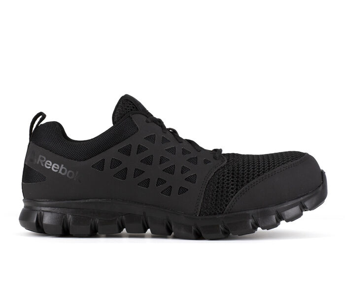 Women's REEBOK WORK Sublite Cushion Work Shoes in Black/Grey