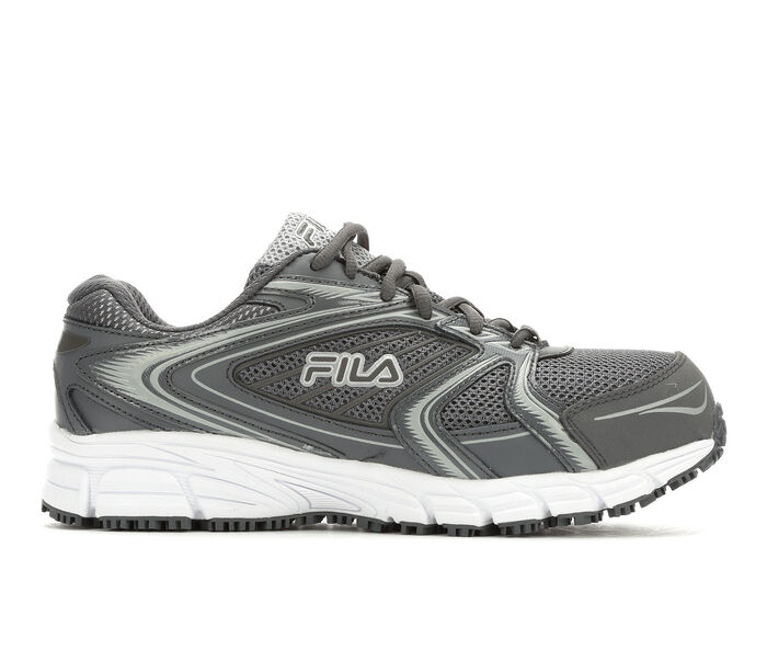 Women's Fila Memory Reckoning 9 SR CT Work Shoes in Castle/Silver