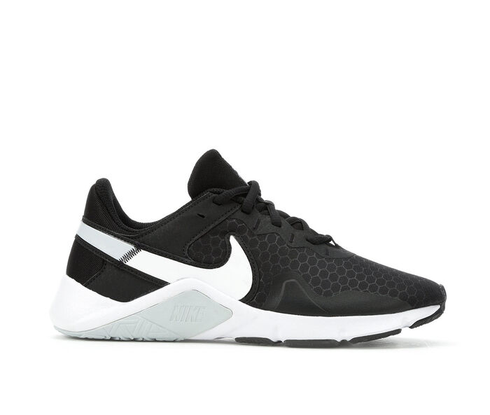 Women's Nike Legend Essential 2 Strength Training Shoes in Black/Wht/Gray