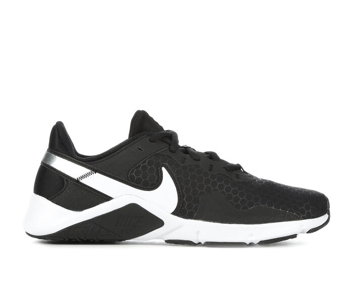 Men's Nike Legend Essential 2 HIIT Training Shoes in Black and White