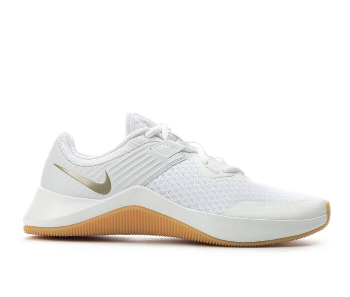 Women's Nike MC Trainer HIIT Training Shoes in White/Gold/Gum