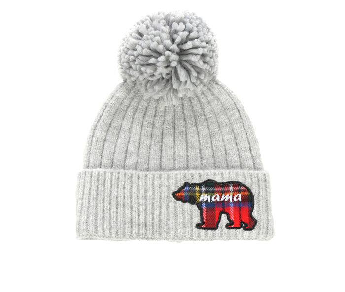 David and Young Mama Bear Pom Hat